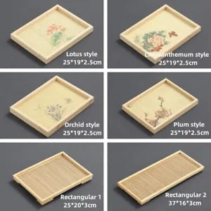 Chinese Bamboo Tea Tray|Tea Accessories|Service Tray