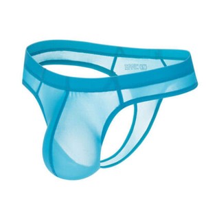 Men Sexy Ice Silk Underwear G String Underpants Panties Translucent Briefs