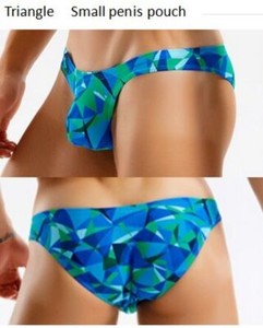 Men's Beachwear Briefs Thong Sexy Bikini Low Waist Swimsuit Hot Gay Bathing Suit