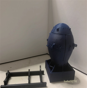 US Atomic Bomb Model Fat Man and The little boy the Atomic Bomb 3D Printed Model