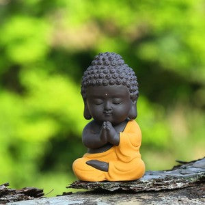 Embersceramic Buddha Pottery Ceramic Tea Pets Chinese Tea Ceremony Accessories