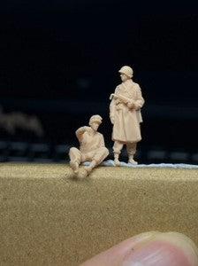 1/72/48/35/87/100/144 Scale WWII American Willis Soldier Team of 2