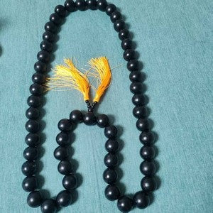 30mm*54pc Beads Natural Wood Buddha Necklace Shaolin Temple Monks Blessing Beads