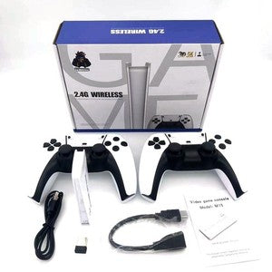 Dual Controller TV Game Console Retro HD PSP Arcade 4K Home Game Console-usa1