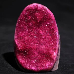 1PC Rose Red Crystal Cluster Natural Geode mineral Office Decor & Gifts