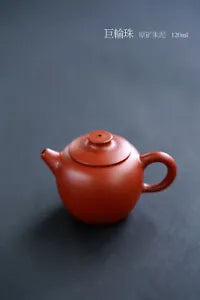 120cc chinese Yixing Handmade Zisha teapot Zhu Clay JuLunZhu Gongfu Hu Tea Pot