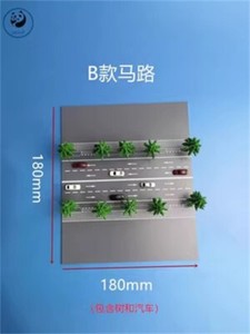 1/300 Scale Railway Station Scene Building City High-Rise Building Model Toy