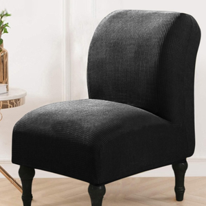 Large XL-Large Armless Chair Slipcovers Single Seat Accent Chair Covers Stretch