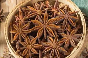 Dried Star Anise Fructus Anisi Stellati Whole Flowers Makes A Healthy Tea