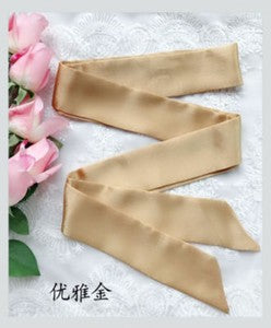 Satin Sash Belt Ribbon For WEDDING Bridesmaid Flower Girl Fancy Dress Multicolor