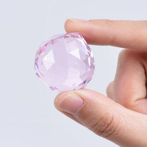 40mm Crystal Facted Ball Chandelier Glass Prism Pendant Wedding Decor Gift