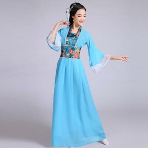 Ancient Women Chinese Hanfu Cosplay Costume Fairy Clothes Stage Dance Dress
