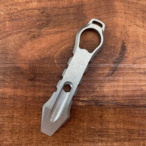New Titanium Key Chain Pendants Bottle Opener Crowbar Multi-function Tools