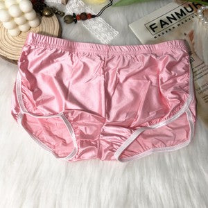 Sexy Womens Satin Panties Boyshorts Underwear High Cut Boxer Shorts Brief Thongs