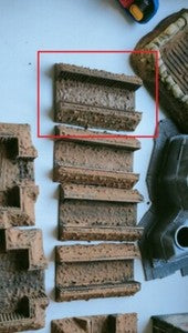 1/72 Trench Position Model for Tank War Scenarios Assemblable