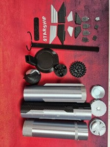 1:200 NASA SpaceX Starship Super Heavy Propulsion Rocket Model Set