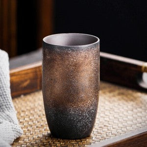 230ml Retro Coarse Pottery Espresso Coffee Cup Ceramic Teacup Mug Drinkware High