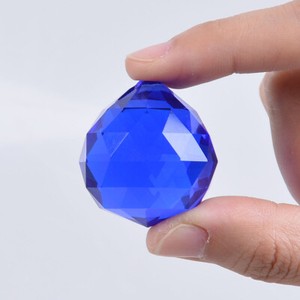 40mm Crystal Facted Ball Chandelier Glass Prism Pendant Wedding Decor Gift