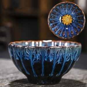 Tianmu Glaze Porcelain Tea Cup Jianzhan Boutique Kiln Change Master Cup 140ml
