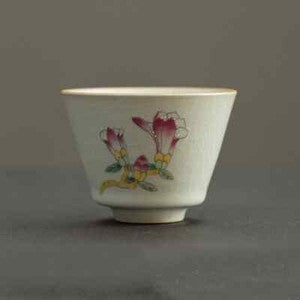 Ru Kiln Teacup Persimmon Ceramic Tea Cup Personal Single Cup Boutique Tea Set