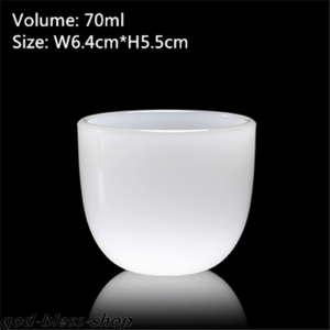White Jade Porcelain Glass Tea Cup Chinese Kungfu Cup Master Cup Of Tea China
