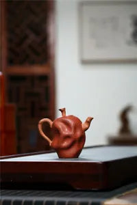 100cc chinese Yixing Handmade Zisha red clay Teapot Red Jujube GongFu Tea Pot