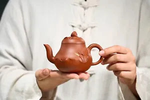 240cc chinese Yixing Handmade Zisha teapot JiangPoNi SiTing Hu Gongfu Tea Pot