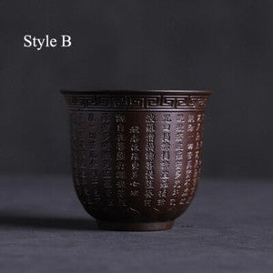 Porcelain Big Capacity Tea Cup Traditional Chinese Style Kung-fu Kitchenware New