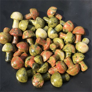 A lot 15MM+ Natural mushroom Quartz Crystal Carved Polishing Wholesale Healing-5