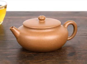 160cc chinese Yixing Handmade Zisha teapot Duan Clay ZhiLiu Gongfu Hu Tea Pot