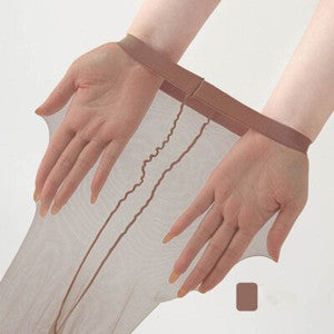 Women's Ultra-thin Pantyhose Seamless Stockings Low-waist Crotchless Pantyhose