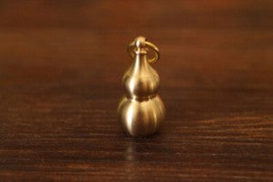 New Brass gourd waterproof pill box bottle case Pendant keychain Necklace Gifts