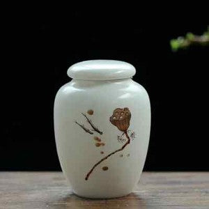 Ceramic Tea Caddy Household Storage Sealed Tank Travel Jar