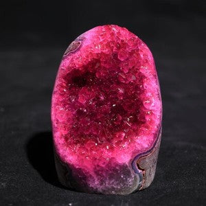 1PC Rose Red Crystal Cluster Natural Geode mineral Office Decor & Gifts