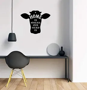 Buy Our Tea Cow Metal Sign - Thumbnail 2