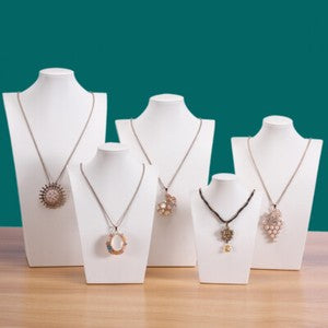 Showcase Necklace Holder Pendant Chain Jewelry Neck Bust Elegant Display Stand