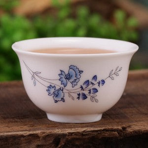 1pc Tea Cups Small Cup For Pu'er Tea 20ml Handpainted Cup Porcelain Tea Cups