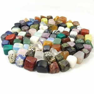 Natural Larger Particles Cube Crystal Polished Reiki Healing Crystals Gemstones