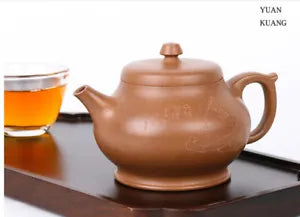 310cc chinese Yixing Handmade Zisha teapot Duan Clay HanFeng Gongfu Hu Tea Pot