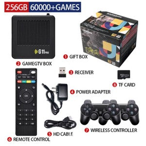 G11PRO Home Video Game Console - Dual System Set-top Box - 4K WiFi