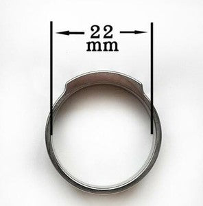 New TC4 Titanium Alloy Ring CNC Made Men Women Finger Rings Gift