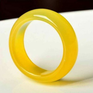 10/100pcs Wholesale Natural Agate Ring Jewelry Gemstone Colorful Band Rings Lots