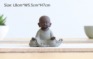 Chinese Ornament Handmade Buddha Small Size Home Desk Pet Table Decoration Zisha
