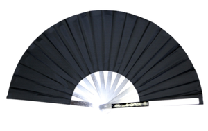 Stainless Steel Metal Folding Fan Mulan Kung Fu Martial Arts Tai Chi Fan