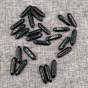 A Lot Natural Obelisk Quartz Crystal Wand Double Point Wholesale Reiki Healing