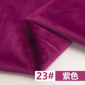 Thick Dutch Velvet Plush Cloth Upholstery Sofa Pillow Head Diy Velour fabric