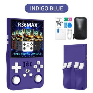 R36MAX Retro Handheld Video Game Console 64/128GB Linux System 4.0 In IPS Screen