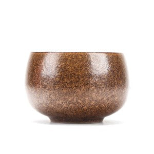999 Sterling Silver Tea Cup Crude Pottery Master Cup 70ml Health Care Kungfu Cup