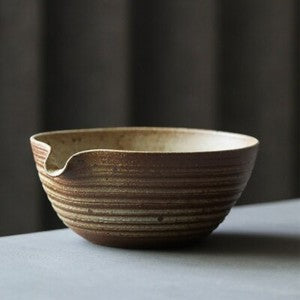 6.1" Japanese-style Earthenware Matcha Bowl Tea Ceremony Accessories Traditional