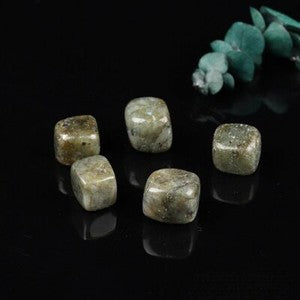 Natural Larger Particles Cube Crystal Polished Reiki Healing Crystals Gemstones